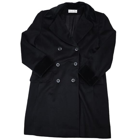 Vintage Christian Dior %100 Wool Pea Coat